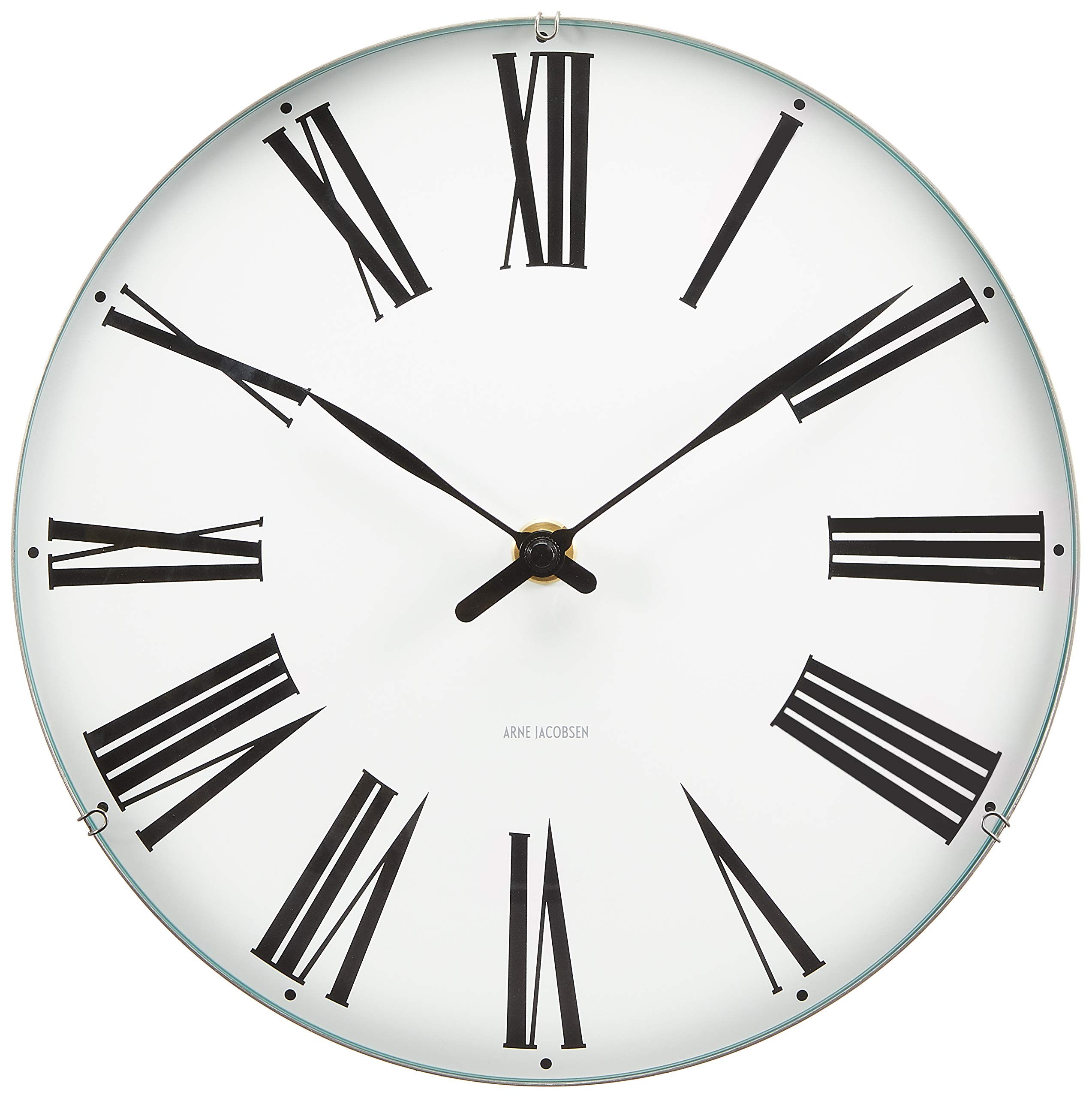 

Imported Arne Jacobsen Roman Wall Clock 21cm 43632 [Regular Product] білий