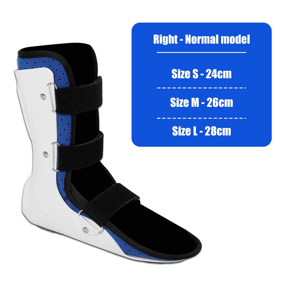 Bota walker para fractura de tobillo transpirable, caminable, tobillera de soporte ajustable, estabilizador de tobillo para soporte de pie roto y esguince