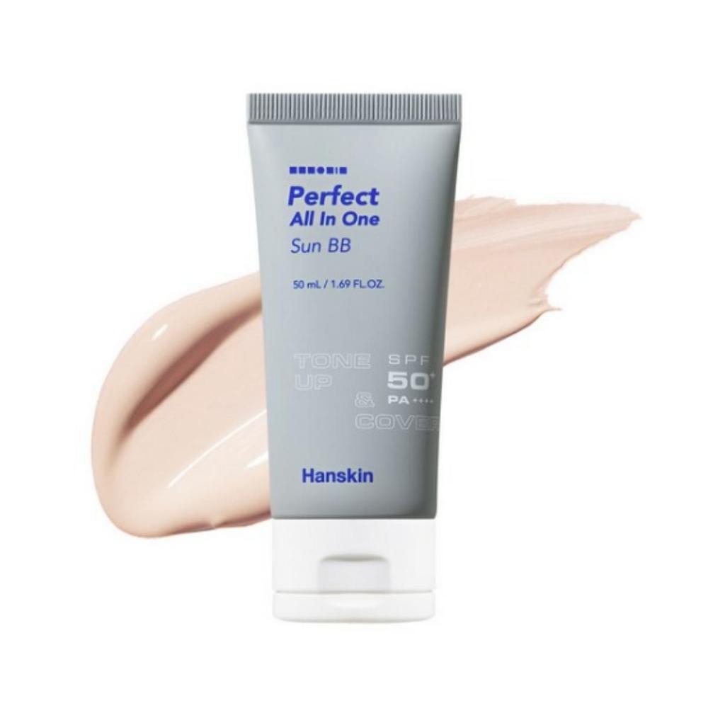 Hanskin Perfect All-in-One Sun BB Cream — 50 Ml (1 Unit)