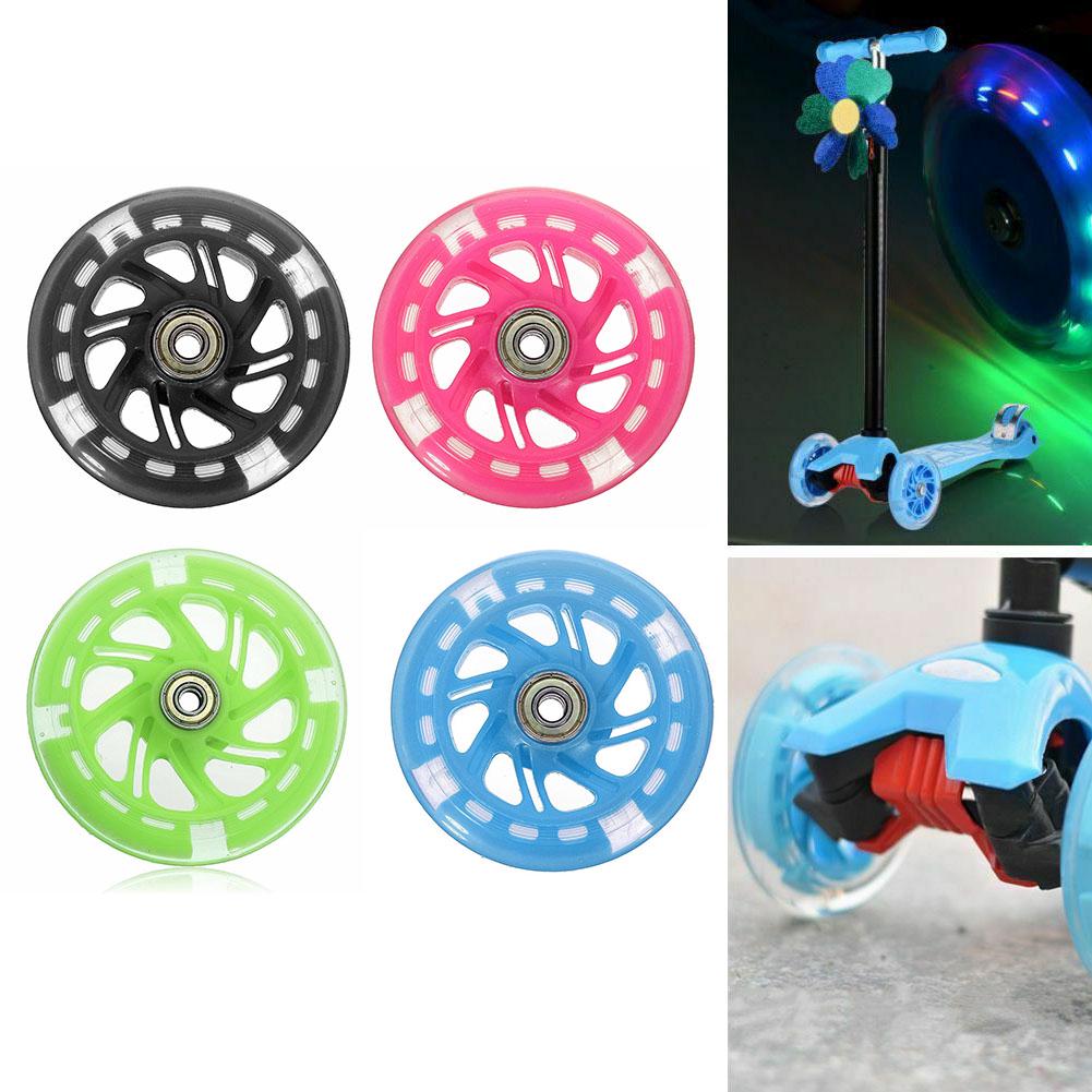 PU Wheel Practical Replacement Skate Useful 1pc Lights