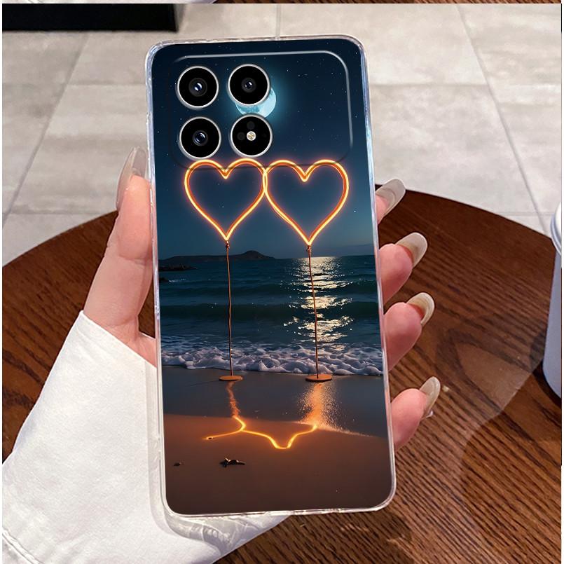 

Phone Case For Poco F8 Pro F8 Ultra Case Clear Luxury Cute Love Rabbit Funny TPU Soft Silicone Cover For PocoF8 Pro Ultra Casing Poco F8 Pro