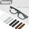 Anti-slip Holder for Pairs Glasses Cover Ear Hook Silicone Sunglasses Eyeglass Leg Temple Tips Black White Brown