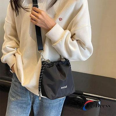 Nylon Buckle Strap Mini Cross Bag Student Book Bag