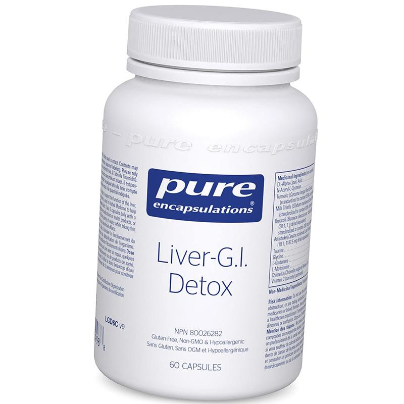 Complex for Detoxification of the Liver and Gastrointestinal Tract, Liver-GI. Detox, Pure Encapsulations (70361023)