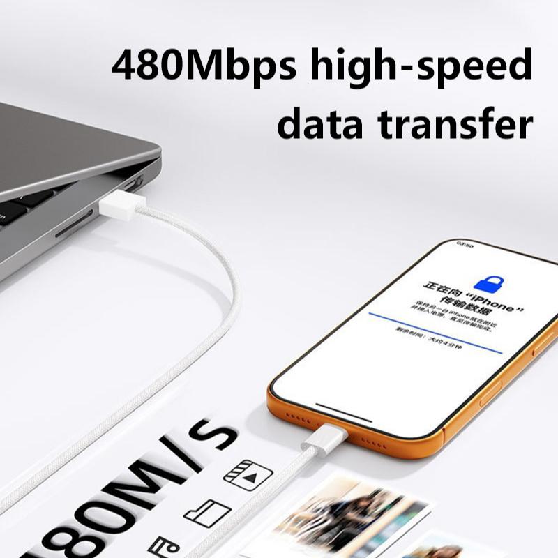 Data Cable USB A Cable to USB C 240W Fast Charging Charger Cable Supports Fast Charging For iPhone 17 16 Samsung Huawei Xiaomi