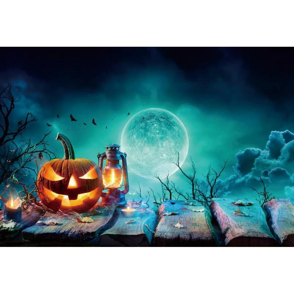Halloween Decoration Hanging Cloth Pumpkin Lantern Hanging Cloth Home Party Room Decoration