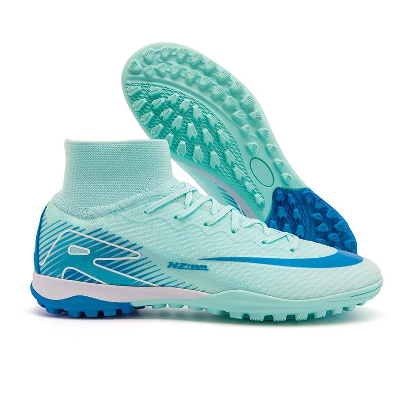 

Новые футбольные бутсы с высоким верхом для мальчиков и девочек, тренировочные футбольные бутсы для игры на траве после сломанных ногтей на Кубке мира 39