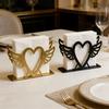 Heavy Duty Retro Napkin Holder Hollow Napkin Container Exquisite Napkin Storage Shelf  Party Use