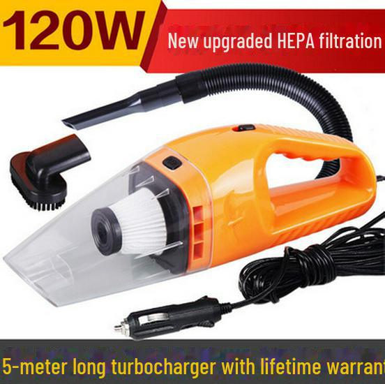 High power wet and dry car vacuum cleaner - Perfect gift for car and home use
