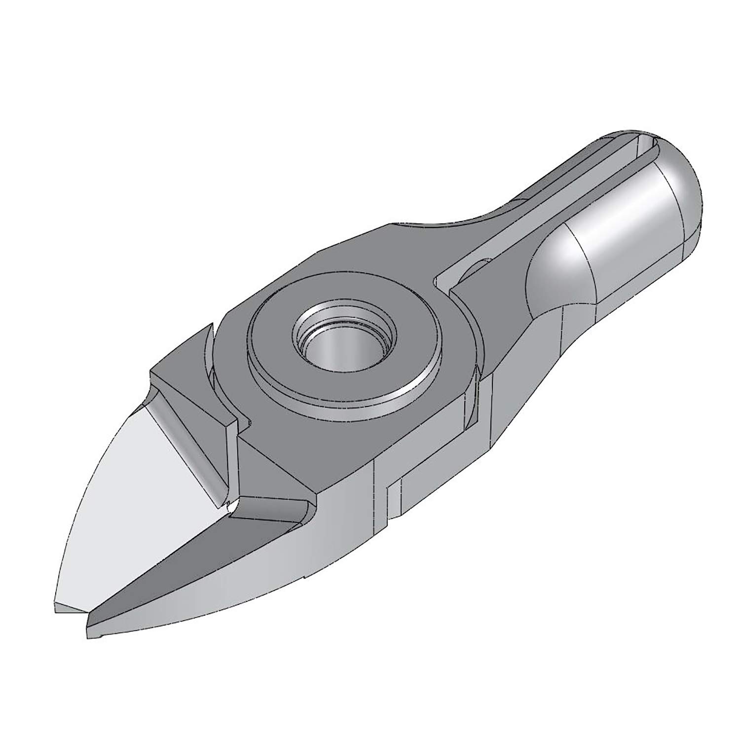 

VESSEL Slide Air Horizontal Straight Blade for NY05RAJ Nipper, Blade/GT-NY05R Type, (Reverse Blade) Resin,