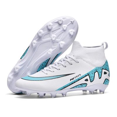 Popular Soccer Shoes Teens Students Breaking Nails Spikes Competition Professional Training Real Grass Non-Slip
