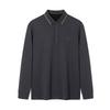 Seven Brand Men's Wool Blend Waffle Long-Sleeve Polo Shirt