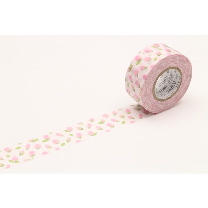 Masking Tape MT 2,5 cm PACK boutons de roses - flower bud
