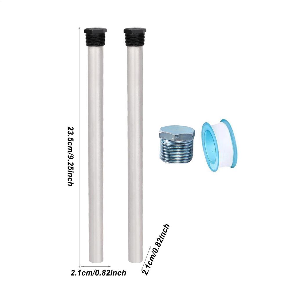 RV Heater Rod RV Magnesium Rod Replacement Water Tank Anode Stick Heater Stick Anti-Rust RV Parts Effectively Collect Pollutants