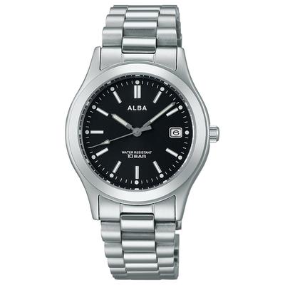 Seiko Watch AQGK474 Alba Standard Quartz Silver Watch Men's