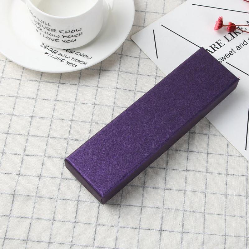 1Pc Empty Pen Gift Box Stationery School Office Gift Ballpoint Fountain Jewelry Display Box Stationery Supplies