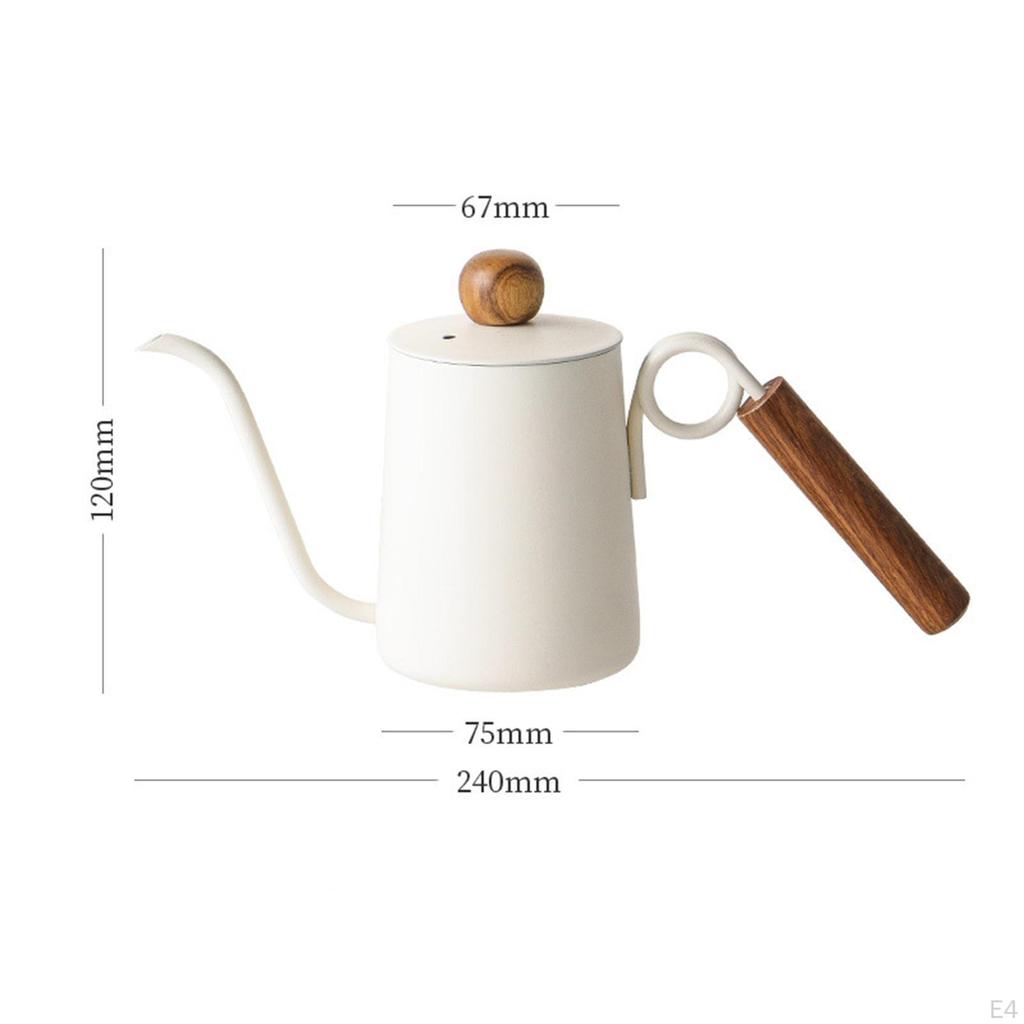 Kettle for Coffee and Tea, 350ml Drip Pot Office Cafe