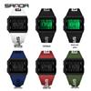 Sanda Sport Luminous Waterproof Casual Wristwatch for Students - Versatile Unisex Digital Timepiece