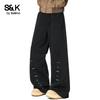 Baleno S&K Men's Loose Straight Casual Pants
