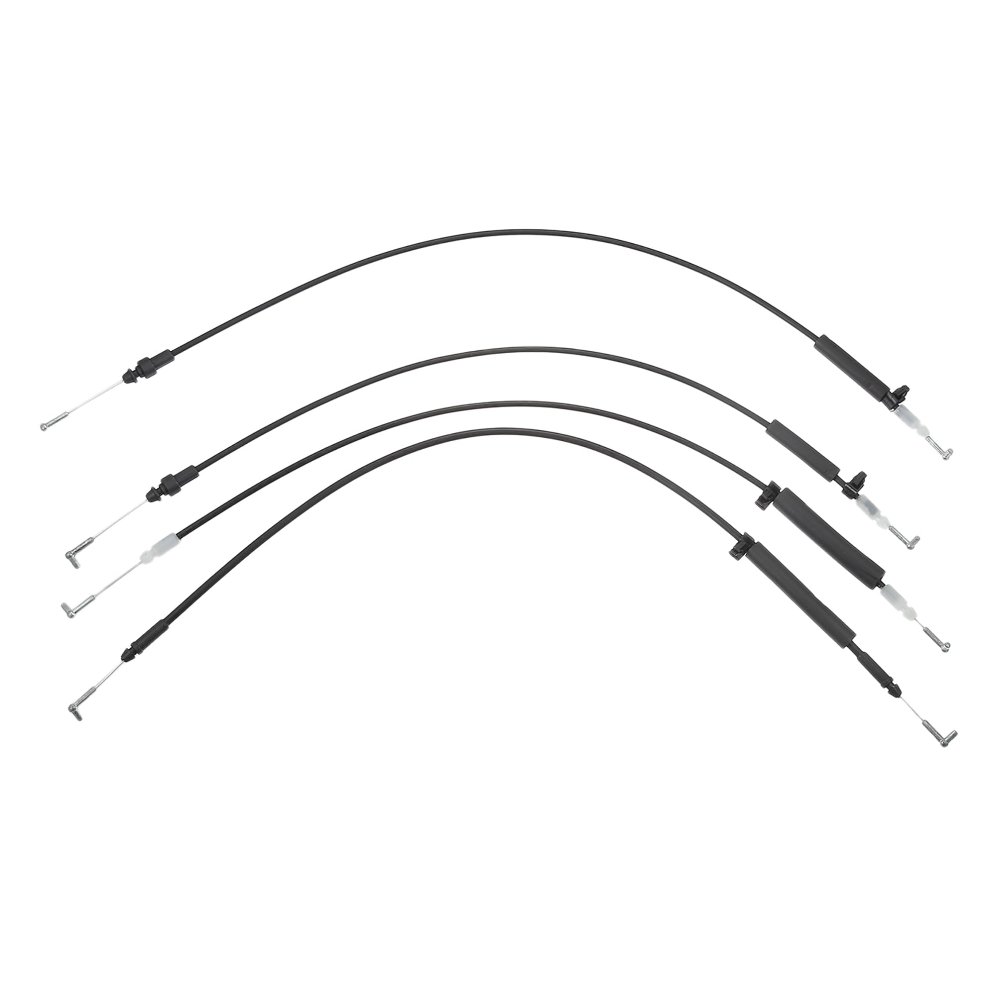 

Motoforti Door Lock Cables for Honda Accord Plastic and Part Numbers 4 Pieces 2003-2007, Metal, 72171-SDA-A02/72631-SDA-A02, Black,