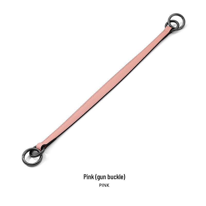 Litschi-Narben-Handtaschenriemen: Einzelschulter & Doppelring-Hardware