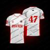 Omerta 47 Jersey Boxing Uniform Summer Outdoor Quick Drying Breathable 3d T-Shirt Maillot Men's And Women's Hip-Hop Streetwear