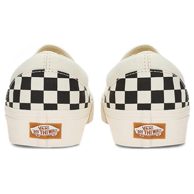 New Slip On Vans VR3 'Black Marshmallow Checkerboard' VN0007NC1KP