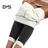 Women Leggings High Waist Slim Fit Hip Lift Thickened Velvet Lining Warm Long Pants Solid Color Yoga Sports Bottoming Pants