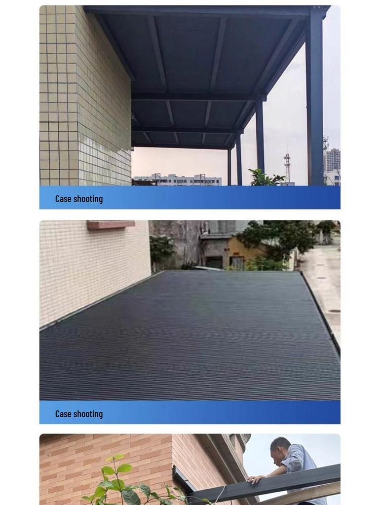 Aluminum Alloy Canopy: Insulated Terrace, Pavilion, and Balcony Cover