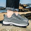 Fashion Outdoors Casual Sneakers Male Summer Mesh Hiking Shoes Breathable Lace-up Lightweight Men Shoes Water Tenis Shoes Masculino