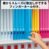Kokuyo File Ring File Slim Style PP Sheet Cover A4 220 Sheets Pink F-URFC430P