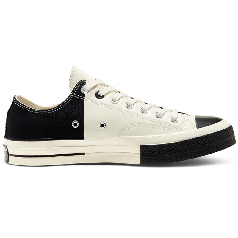 Converse Chuck Taylor All Star 1970s Round-toe Lace-up Low-Top Espadrilles Unisex Black & White