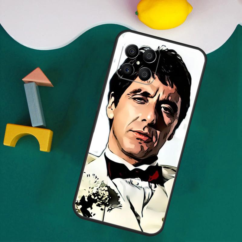 Tony Montana Scarface Al Pacino Case For Honor 200 Pro 50 70 90 X9a X8a X8 X9 X8b X9c X9b Honor Magic 7 Lite 5 6 Pro Cover