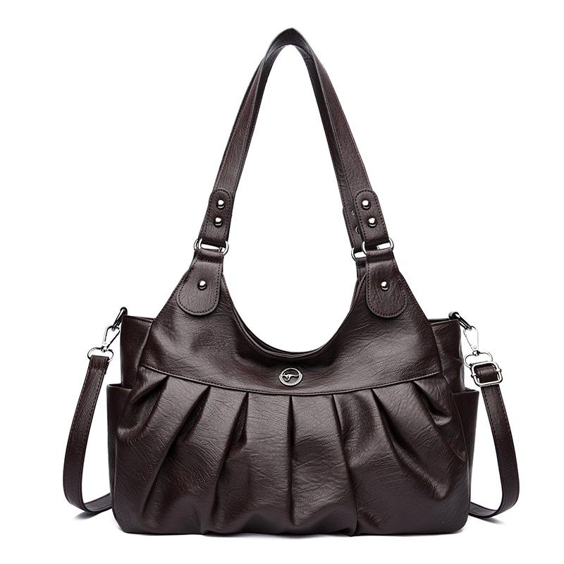 Small Handbag Lady's Shoulder Bag for Commuting To and From Work, Handbag for Mother's Use Casually
