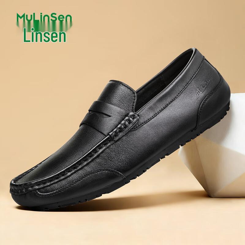Mulinsen Men s Casual Leather Loafers 39