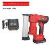 Gaobao F32 Brushless Lithium Battery Brad Nailer: Dual-Use Woodworking Straight Nail Gun with Continuous Firing.