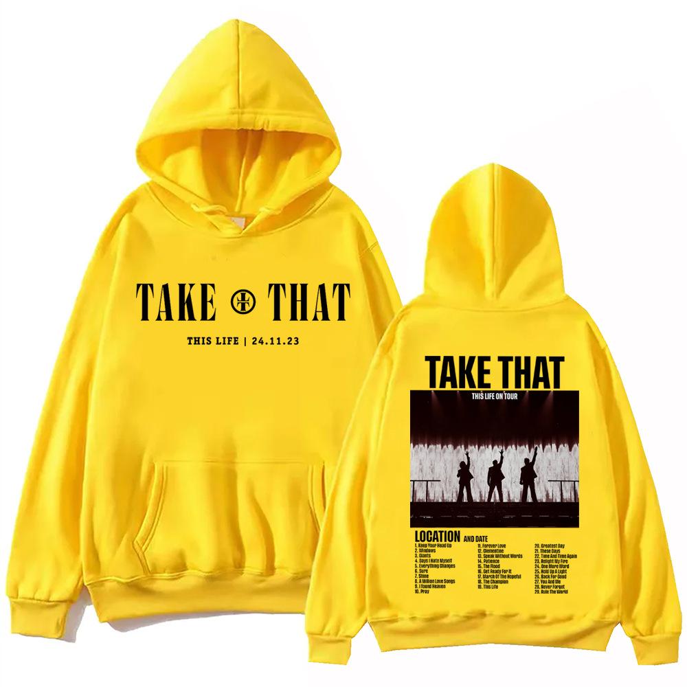 Take That This Life On Tour Hoodie Harajuku Hip Hop Pullover