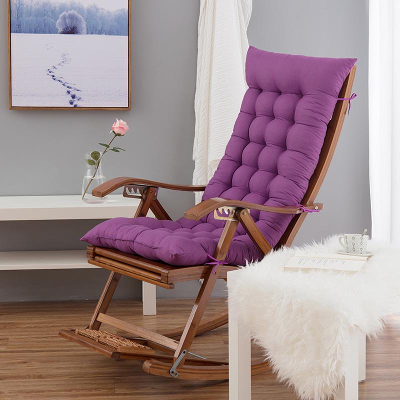 

1 шт. Утолщенная подушка для качающегося кресла, подходит для использования в помещении и на открытом воздухе, ротанговое кресло, татами, 18,9X47,2 дюйма 48x120cm кофейный