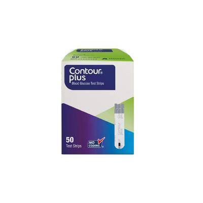 Contour Plus 50 Test Strips FREE HIPPING WORLDWIDE
