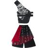 Hip-Hop Kinder Trendy Kleidung Hip-Hop Hiphop Jungen und Mädchen Chinesischer Stil Weste Set Schlagzeug Set Performance Kleidung Gebratene Straße