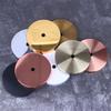 Black Silver Bronze Ceiling Plate Wall Sconce Mount Diy Light Fittings Lamp Base Vintage Pendant Lamp 100*20Mm Disc Base