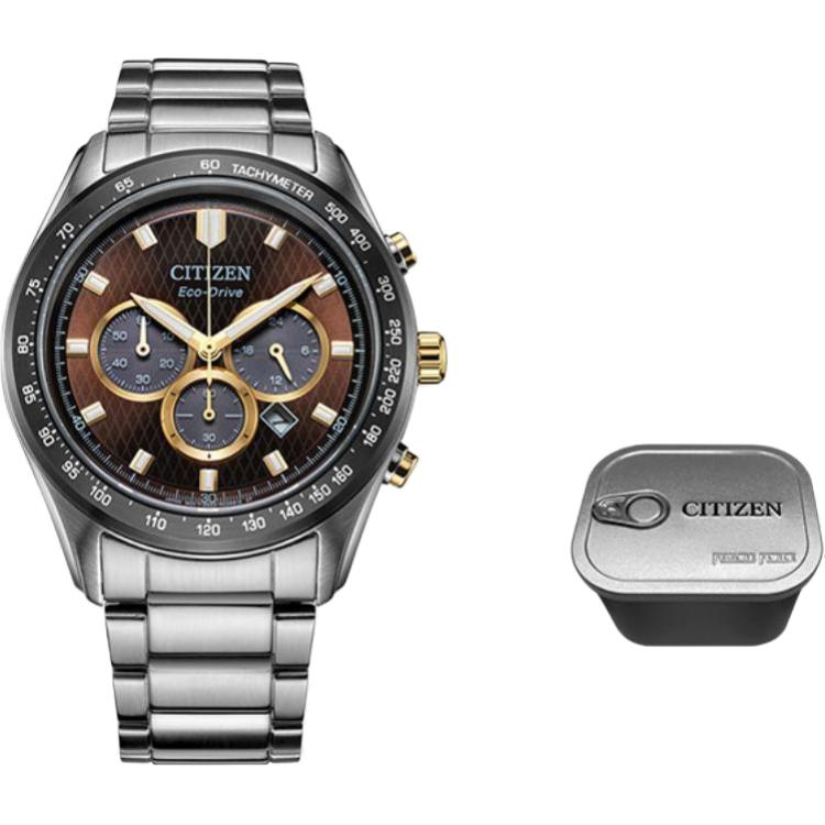 

CITIZEN Ecology Drive Collection Light Powered Quartz Movement Stainless Steel Strap Watch CA4456-83X Brown