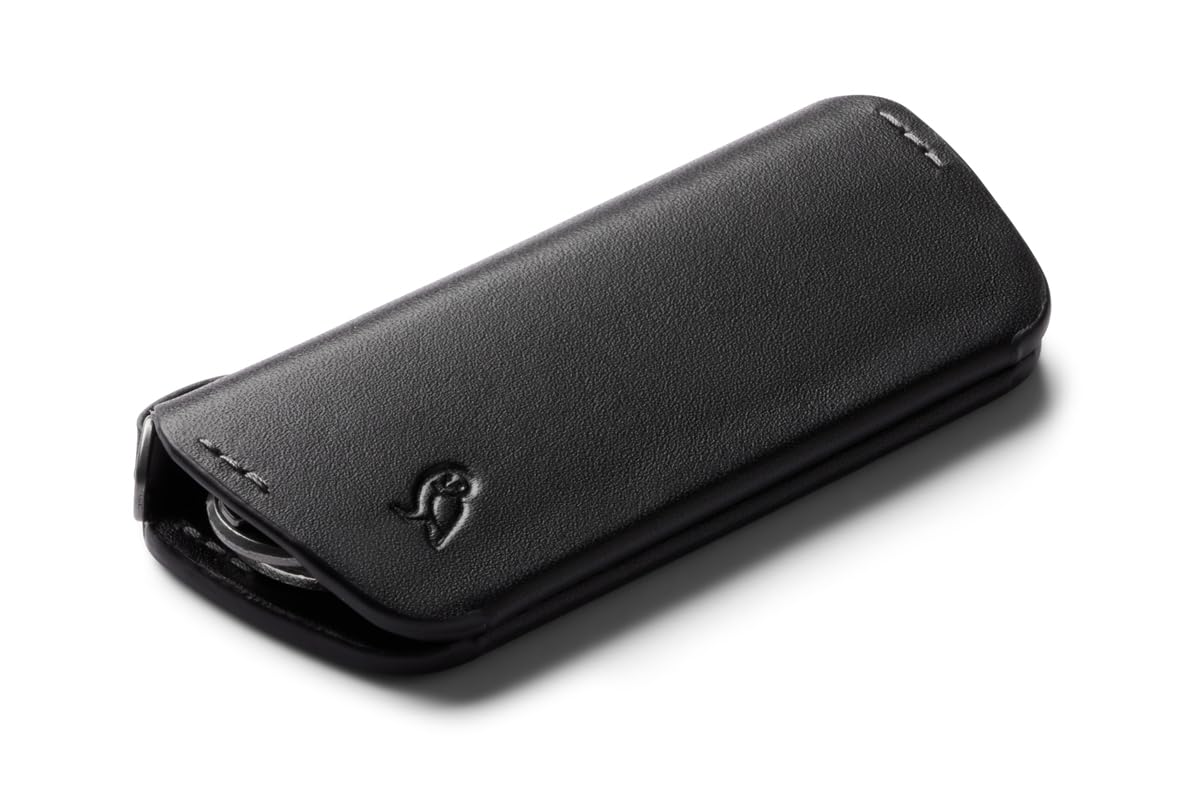 

Bellroy Чохол для ключів Plus Третє видання Шкіряний Тримач для ключів Ключі Чорний – Чохол, 4-8 - чорний