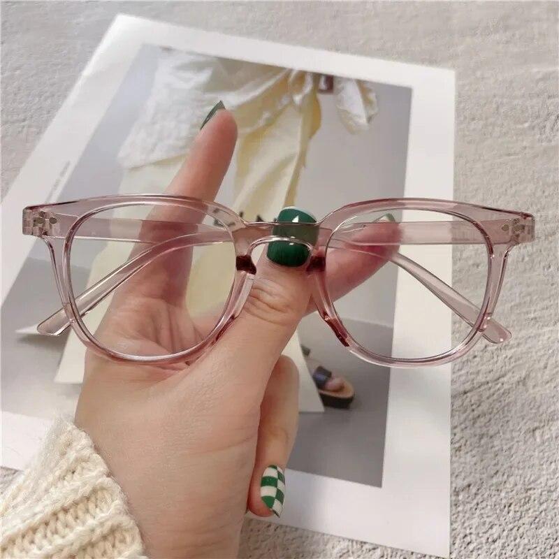Blue Light Blocking Glasses Fashion Eyeglasses Square Radiation Protection Computer Glasses Frame