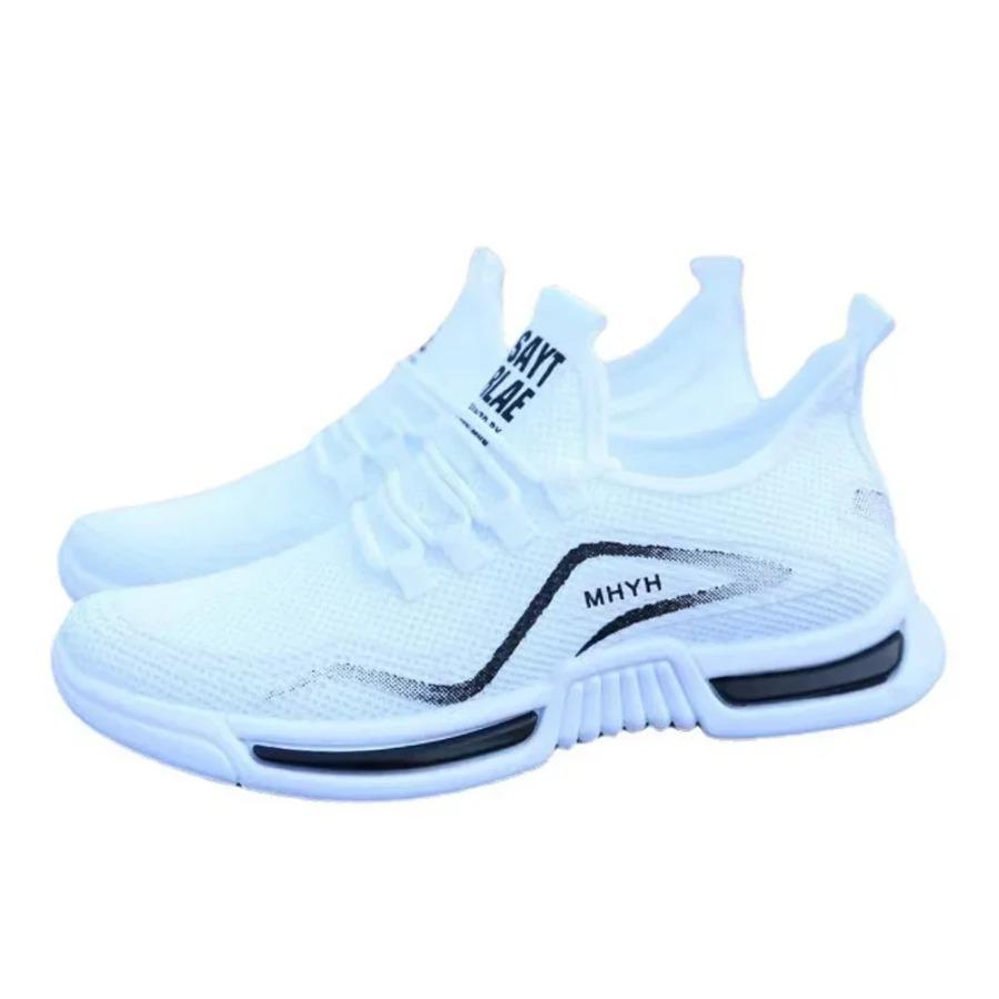 Men Shoes Slip on Fashion Sneakers Male Sport Running Shoes Breathable Gym Training Walking Tennis Shoes 2025 tenis para hombre