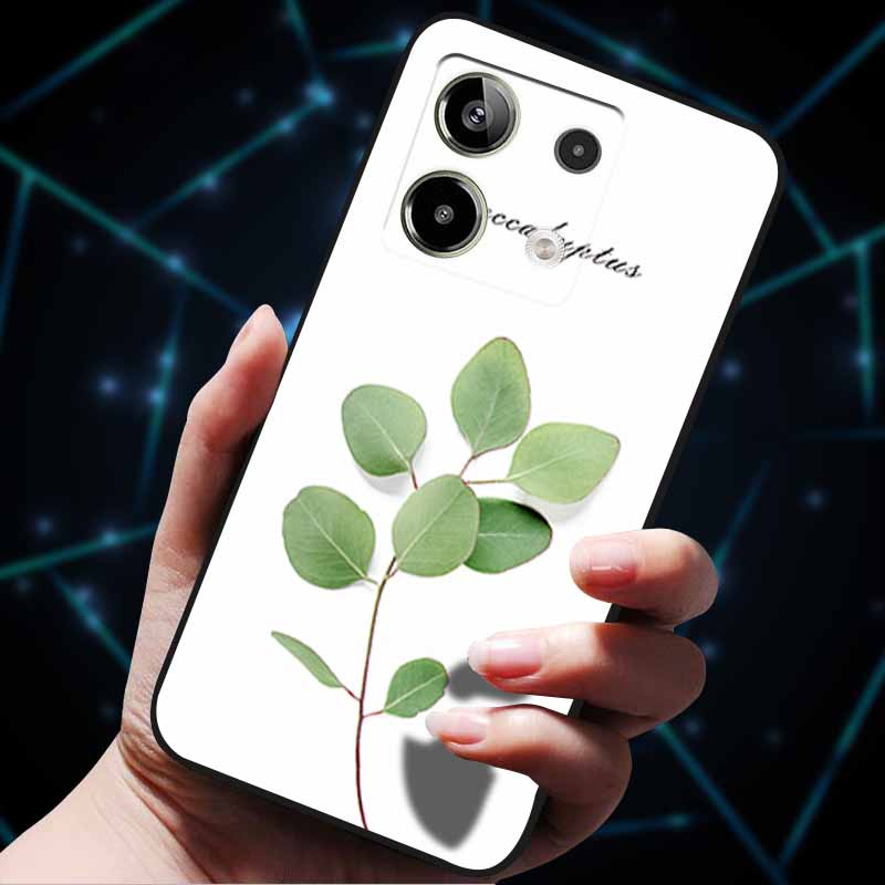 

3D Цветочные тисненые чехлы для Redmi Note 13 Чехол Note13Pro 5G Мягкие силиконовые чехлы для телефона для Redmi Note 13 Pro Plus Задняя крышка Сумка Note 13 Pro 4G темно-фиолетового