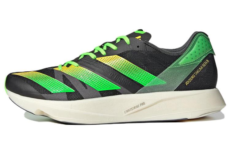 Adidas Adizero Takumi Sen 8  Black Solar Green  GY8405 44