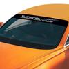 HAT1 Car Exterior Front Window Sticker for Volkswagen VW Bluemotion Logo Vinyl Film Windshield Sport Decals Waterproof Accessories