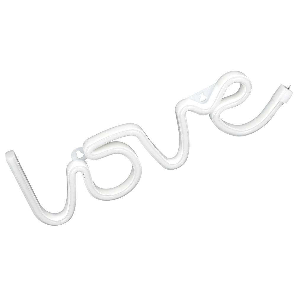 USB or Battery Powered Neon Sign Lamp Love LED Neon Sign Romantic Neon Light  Christmas Party