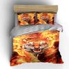 Fiery tiger face design. Bedding sets Duvet cover sets Duvet covers Pillowcases(1 * Duvet Cover 2 * Pillowcases without duvet insert)